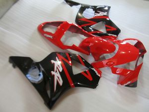 Injektionsgjuten ABS plastmakare för Honda CBR900RR 00 01 Röda svarta Fairings Set CBR929RR 2000 2001 OT26