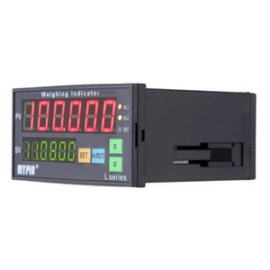 Freeshipping Digital Weighing Controller Load-celler Indikator 1-4 Lastcellsignaler Inmatning 2 Reläutgång 6 siffror LED-display