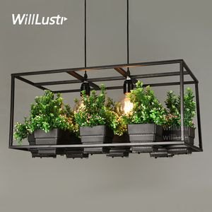 willlustr garden pendant lamp flower suspension light modern design lighting pastoral hotel restaurant nordic mall art decor