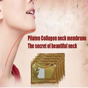 PILATEN Crystal Collagen Neck Mask Women Anti-aging Anti-wrinkle Whitening moisturizing Hyaluronic Mask Pilaten neck Mask