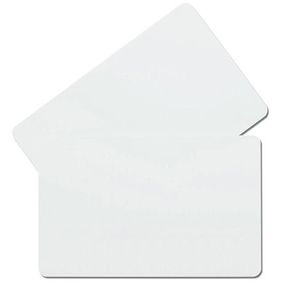 Hochwertige ATMEL T5577 Proximity Beschreibbare PVC-RFID-Karte T5557 ISO11785 125 KHZ Weißer Kunststoff Smart Blank Thin IC-Karten für 100 Stück