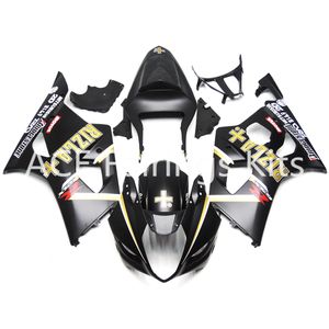 3 kostenlose Geschenke Neue Suzuki GSXR1000 K3 03 04 GSXR 1000 K3 2003 2004 Einspritz-ABS-Kunststoff-Motorradverkleidung Heller, mattschwarzer Stil