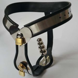 Feminino em forma de coração dispositivos de castidade cinto roupa interior ajustável aço inoxidável sexo bondage bdsm brinquedos para mulher