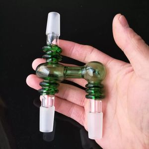 Tee Konu Bongs Aksesuarları, Benzersiz Yağ Burner Cam Bonglar Borular Su Boruları Cam Boru Oil Kuleleri Damlalıklı Sigara İçme