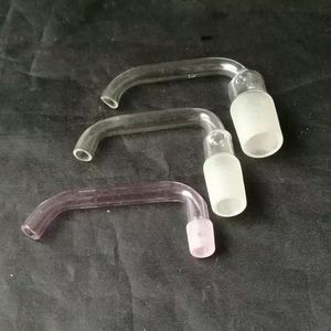 水道管無料のためのLiguid Sci Curved Pipe Glass Glass Glass Nailによる新しい14mm18mmの雄のガラスバンガー