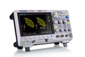 Freeshipping Free decoding option Siglent SDS1202X digital oscilloscope 200MHz 2Channels 8'' TFT-LCD 1GSa/s Sample rate 14M memory