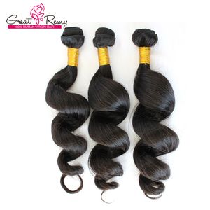 Greatremy 100% Malaysisk Virgin Hair Extension 12 