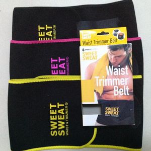 2017 heißer Sweet Sweat Premium Taille Trimmer Männer Frauen Gürtel Schlanker Übung Ab Taille Wrap mit farbe kleinkasten