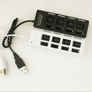 USB HUB Splitter, Creative 4 Mouth, High Speed ​​2.0usb Hub Oberoende Switch