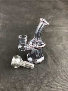 Glass hookah, mini oil rig smoking pipe, factory direct price concessions