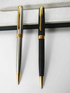 best selling 2pc metal Sonnet Series With Golden Arrow Clip Ballpoint Pen +2 Ballpoint Pen Refill