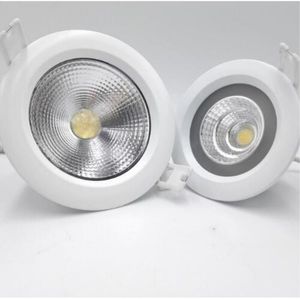 Factory Wholesale 15W Waterproof IP 65 Recessed led downlight Led ceiling down lamp 2800k-7000k AC85-265VFree Shipping