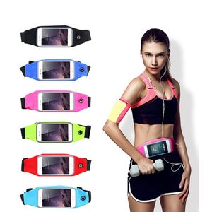 Waterproof Phone Cases Outdoor Running Hiking Sport Water Resistant Waist Bag For iPhone X 8 7 Plus Samsung S8 S9 Plus 4.7 5.5 Inch Pocket