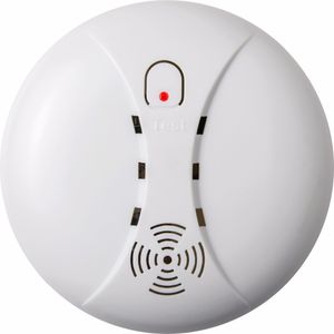 433 Drahtloser Rauchmelder, Feueralarmsensor für die Sicherheit zu Hause, im Innenbereich, im Garten, SM-03