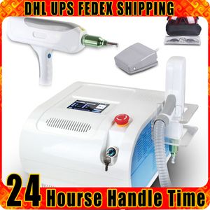 Q SWITH ND YAG LASER Åldersplats Födelsedamot Pigment Callus Remover Tattoo Removal Skin Care Beauty Machine Red Target Light