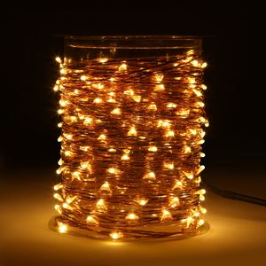 33 ft LED String Lights With Remote Control Waterproof Outdoor Decorative Lights V Spool Package Design