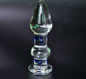 Classico vetro anale butt plug perline cristallo dildo adulto maschio maschio masturbazione prodotti giocattoli del sesso per le donne uomini gay