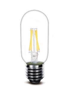 2017 latest product filament led bulb 2w 4W T45 110V 240V 2700K 6000K Double filament light bulbs