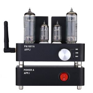 APPJ PA1601A 6J1+ 6P4 HIFI Vacuum Tube Amplifier, Desktop Digital Audio Tube AMP Hi-fi Lossless Music Player