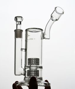 Smoking Pipes Mobius Glass Water Bongs Hookahs Fab Egg matrix Perc thick glass water Pipe Heady Dab Rigs Big bong Beaker Shisha with 18mm bowlQ240515