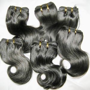wholesale weaves Africa black skin best matching 20pcs Peruvian Full lengths beautiful First human hair body wavy promtions NOW