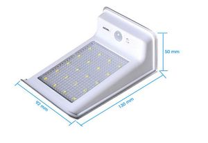 20 LED Solar Light Outdoor PIR Motion Sensor Solar Wall Light Waterproof Garden Street Security Solar Lamp