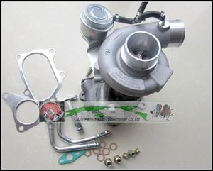 Turbo TD04L 49377-04100 14412-AA260 4937704100 Per SUBARU Forester 99-04 Impreza 1997- 58T EJ20 EJ205 2.0L 211HP guarnizioni + tubo