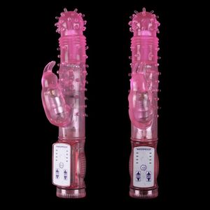 SPRAWIMY wibrujący Dong G-Spot Clitator Vibrator Multi-Speed ​​Realistyczne kutasy Dildo #T701