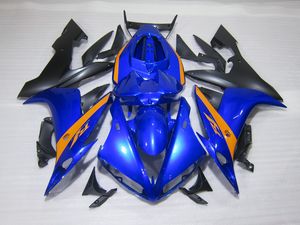 Spritzgussform, 100 % passend für Yamaha YZFR1 2004 2005 2006, blau-schwarzes Verkleidungsset, YZF R1 04 05 06 OT19