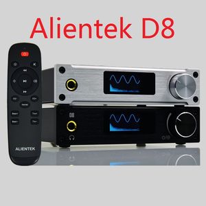 Freeshipping D8 Tam Dijital Ses Kulaklık Amplifikatörü USB XMOS / Koaksiyel / Optik / AUX 80W * 2 24bit / 192KHZ uzaktan kumanda