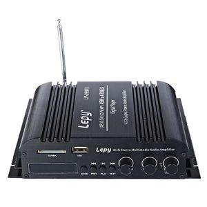 Freeshipping 4 CH HIFI Bluetooth USB 3.5mm Digital Stereo Amplifier Support Support, Motocykl MP3 MP4 Komputerowy głośnik z adapterem