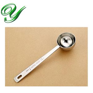 15ml stainless steel measuring spoon cup teaspoon tablespoon big coffee scoops tools kitchen scales gadgets cooking baking Tools spoon pipe