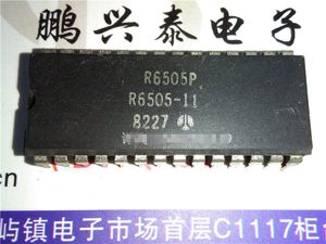 Alter Prozessor großhandel-R6505P R6505AP R6505 R6505 Integrierte Schaltungen Chips R6505 Mikroprozessor Alte CPU Vintage Bit Prozessor IC Dual In Line Pins Kunststoffpaket SY6505 PDIP28