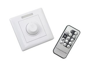 Kostenloser Versand 12 Tasten IR Konstantstrom-Infrarot-Dimmer-LED-Controller; DC12V ~ 24 V; Ausgangsstrom: 350 mA; 0 Ausgang: 1 Kanal