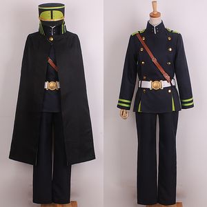 Seraph of the End Owari no Serafu Yuichiro Hyakuya Uniform Cosplay-dräkt