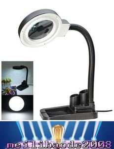 2017 new New Arrival High Quality Magnifying Crafts Glass Desk Lamp With 5X 10X Magnifier & 40 LED Table Lighting MYY