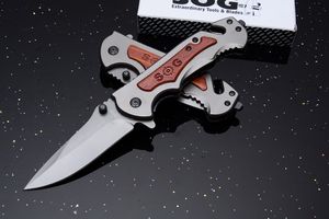 Wholesale SOG FA05 Titanium Tactical Folding Knife Flipper 3cr13 Outdoor Hunting Survival Pocket Knife Clilp Rescue EDC Tools Collection
