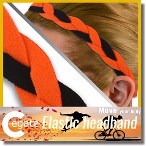 ATACADO 2016 venda Quente headbands trançados headbands esportes mini softball headband frete grátis