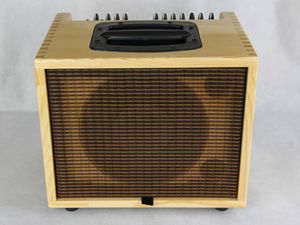T-60 60W 40hm Quality Chinese Made Acoustic Guitar Amplifier 8" Full Range Speaker 2 Channels Send Return Musical Instruments Free Shipping