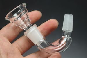 Paladin886 Rökning Drip Tips Glass Handrör Tips med Adapter 10mm 14mm 19mm rullgardinsmenden för glasvattenbongar