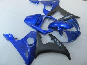 Karosserie-Verkleidungsset für Yamaha YZF R6 03 04 05, blau-schwarzes Verkleidungsset YZF R6 2003-2005 OT11