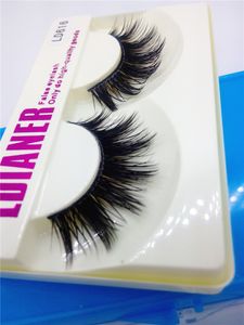 1Pair Natural Long Mink False Eyelashes Extension Tool Thick Fake Eye Lashes Ldianer Makeup Tools 1 Par