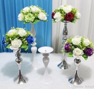 Arranjo de flor, suporte de flor artificial para centros de mesa de casamento