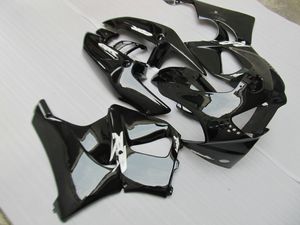 ABS Plastfeoking kit för Honda CBR919RR 98 99 Glänsande svarta Fairings Set CBR 900RR 1998 1999 OT18