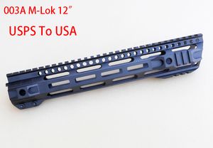 15" Aluminum Hand Guard 003A M-Lok In Black