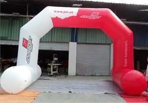 No Ropes Free Standing Big Balloon Advertising Sports Inflatable Arch with Digital Printing Made In China