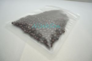 Sacchetti di cioccolato da 100 pezzi / confezione, sacchetto a chiusura lampo in plastica PET trasparente opaco da 10 * 15 cm su entrambi i lati, sacchetto di imballaggio per lecca-lecca per uso alimentare riapribile
