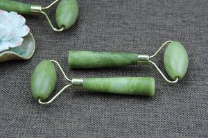 50pcs/lot Natural Face jade massage stone Facial Relaxation Slimming Tool Body Jade Roller Massager