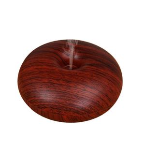 USB Luftfuktare Aroma Nebulizer Wood Grain Ultraljud Air Luftfuktare Aroma Diffuser Office Purifier Mist Maker 5V