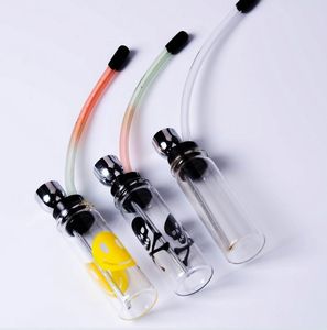 Fashion Mini Transparent Glass Crystal Hookah Water Hose Waterwheel